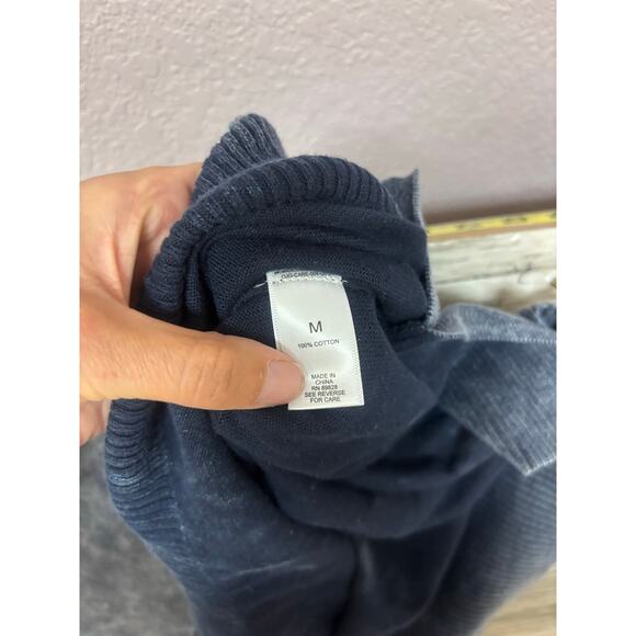 Logo by Lori Goldstein Sweater Womens Size Medium Gray V-neck Pullover - Picture 5 of 11